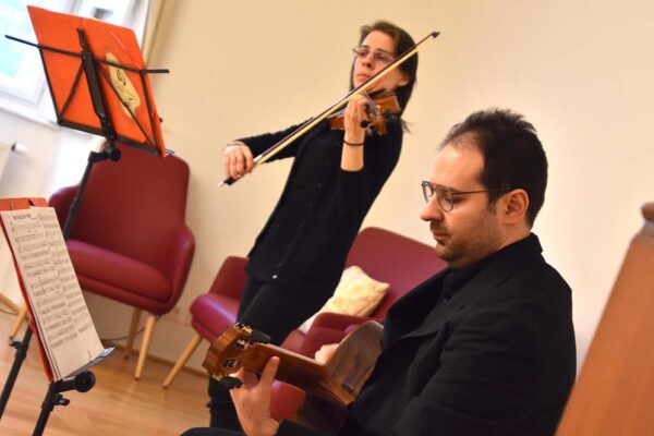 Malteser Ordenshaus Konzert Duo Variando Frühlingsgrüße