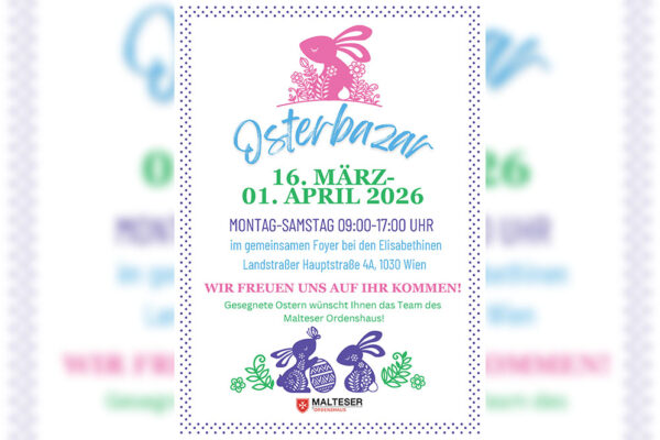 Malteser Ordenshaus Osterbasar 2026 TB