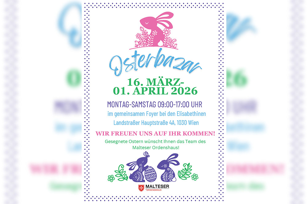 Malteser Ordenshaus Osterbasar 2026 TB