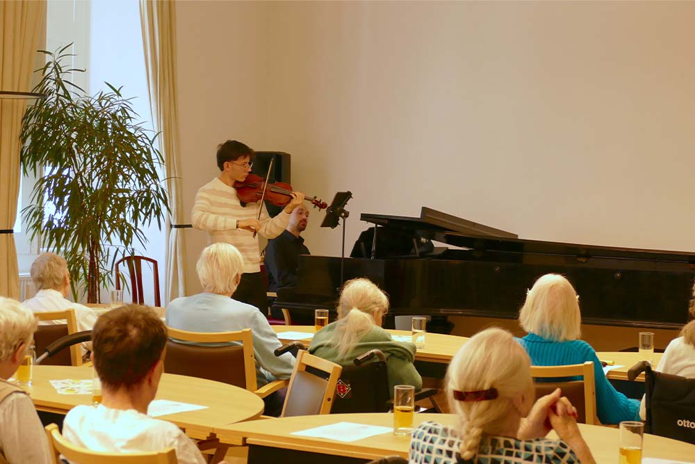 Malteser Ordenshaus Konzert Klavier und Violine 04