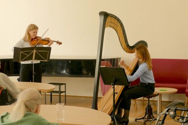 Malteser Ordenshaus Konzert Violine und Harfe 01